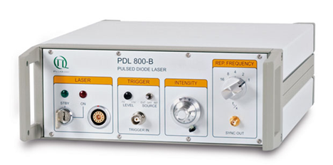 Figure 3 – Laser driver unit with adjustable frequency and intensity